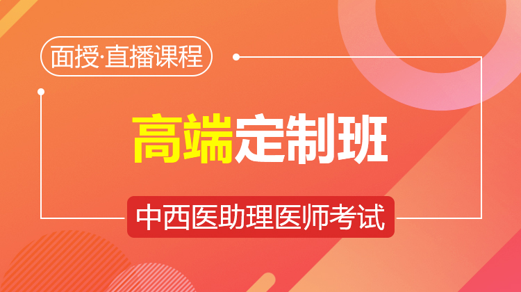 2026中西醫(yī)助理高端定制班(面授/直播·含密卷)